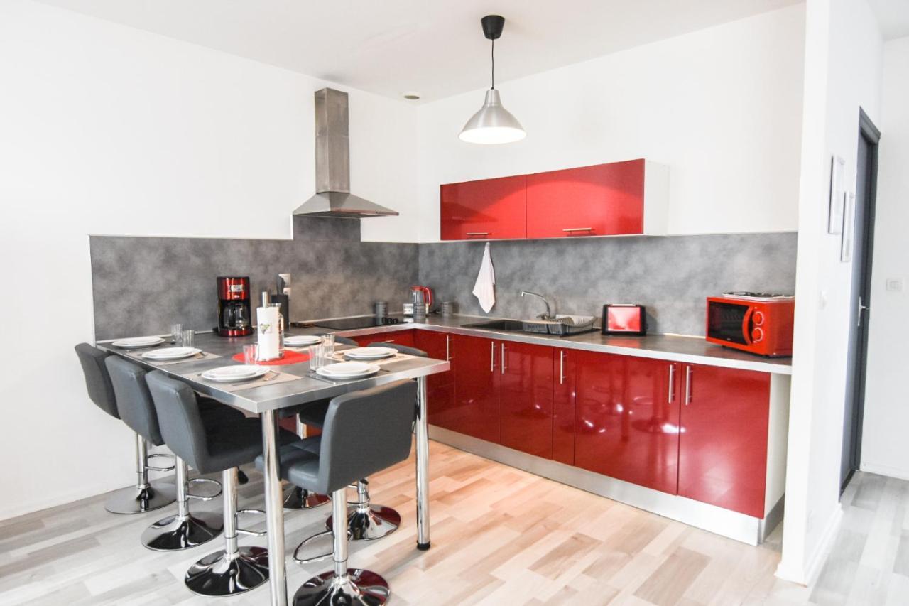 Appartement "Le Terminus " Gare-Cosy-Wifi 6 Personnes Saint-Quentin  Esterno foto