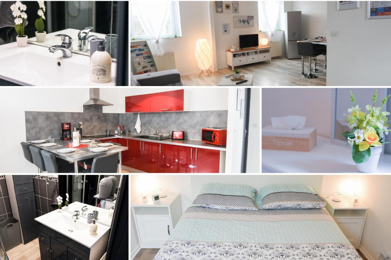 Appartement "Le Terminus " Gare-Cosy-Wifi 6 Personnes Saint-Quentin  Esterno foto